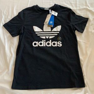adidas back graphic tee shirt